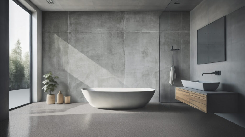 Fugenloses Badezimmer